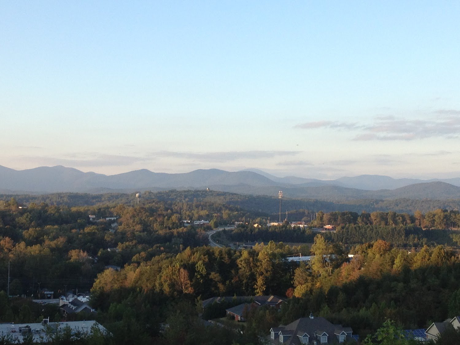 Mountain property in North Georgia with scenic views
